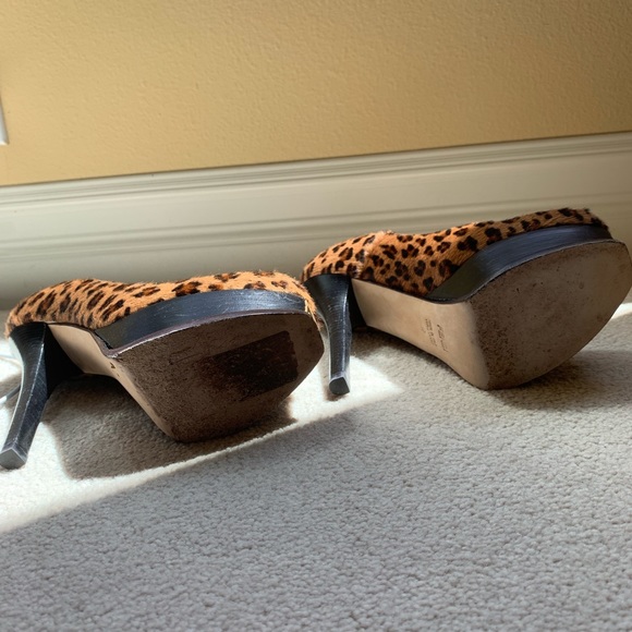 Sz 37 leopard print Fendi stilettos LIKE NEW! - Picture 4 of 4